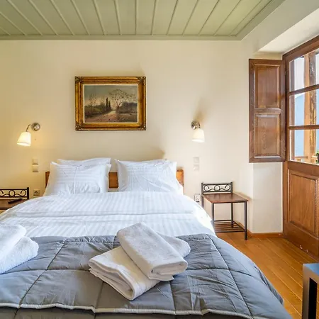 Apartmán Maisonette Korfes-κορφές-μ δύο αυτόνομοι όρoφοι της βίλας κορφές για οικογένειες και μικρές παρέες